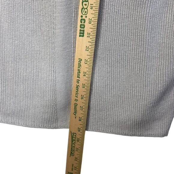 J. Jill Wearever Collection Marble Grey Tunic Top Size MP - Picture 10 of 12